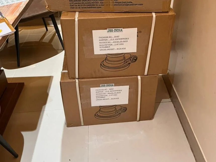 JSS Enterprises labelled and documented export cartons